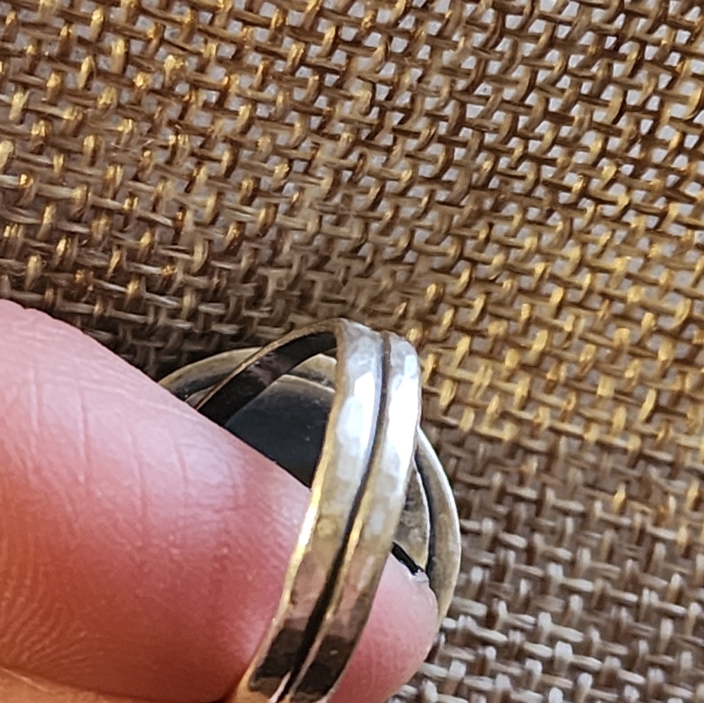 Unique Silver Sun Ring - image 5
